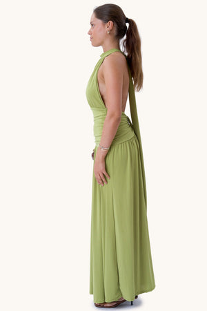 Olivia Dress - Grön