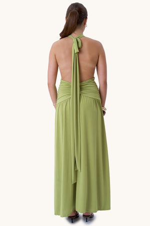 Olivia Dress - Grön