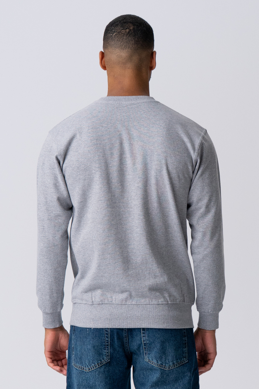 Essential Crewneck - Grå Melange