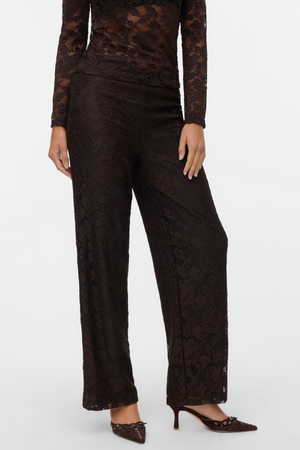 Neline Wide Pant - Chokladtårta