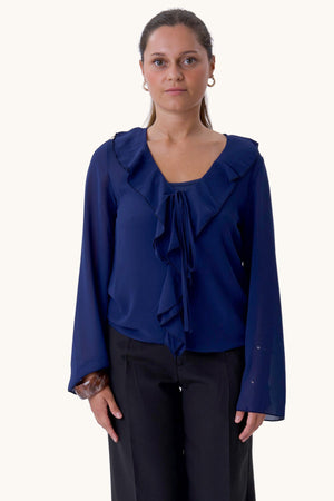 Alba Blus - Navy