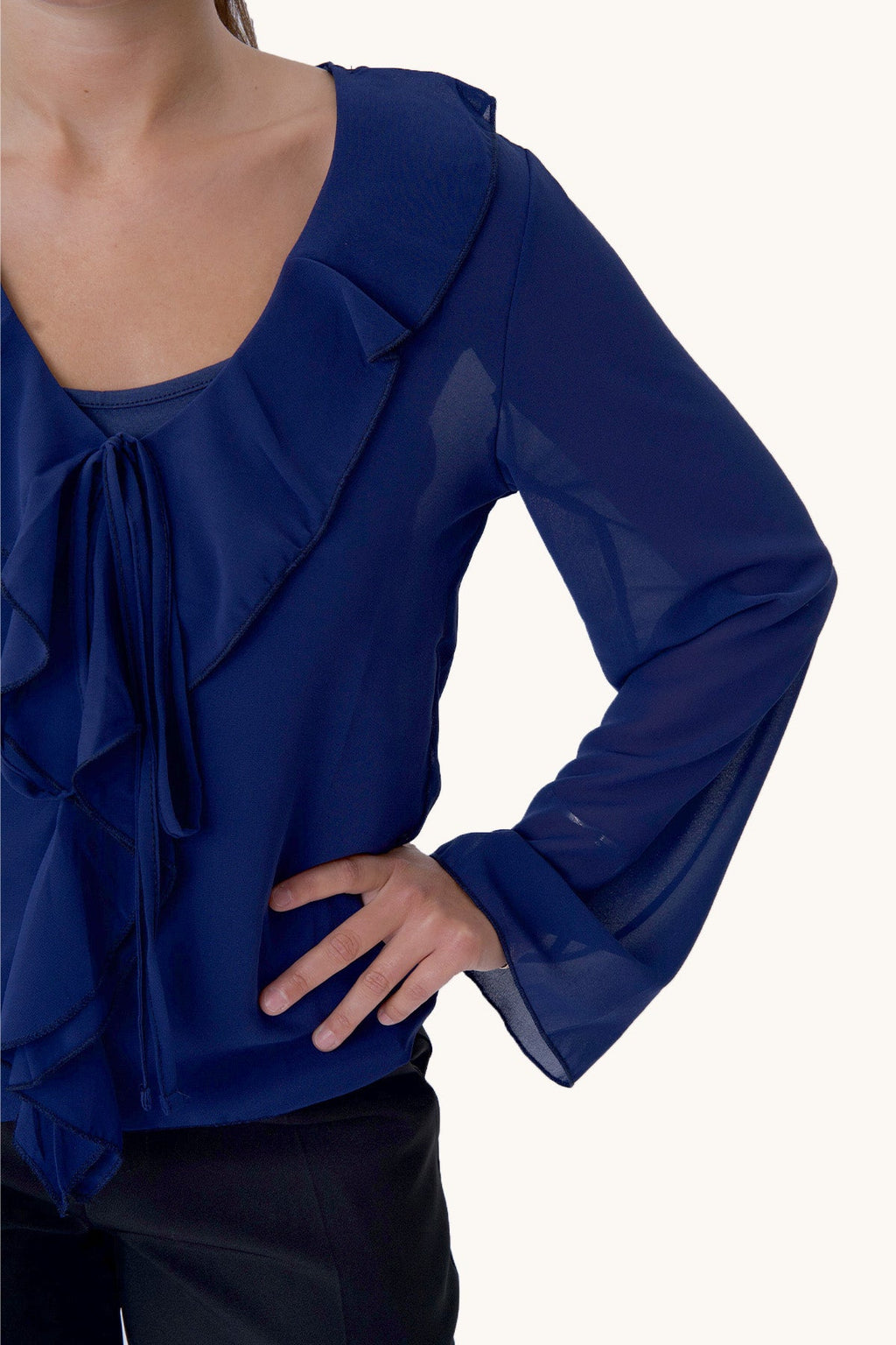 Alba Blus - Navy
