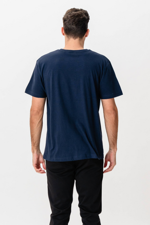 Basic Joy T-shirt - Marinblå