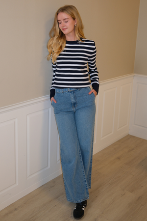 Amalia Jeans - Ljusblå
