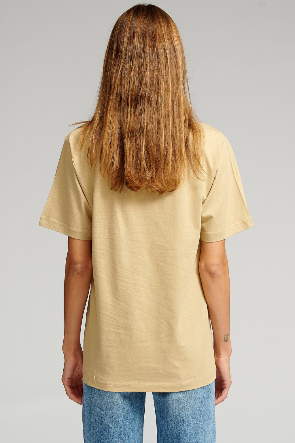 Oversized Tee - Beige