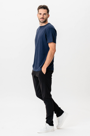 Basic Joy T-shirt - Marinblå