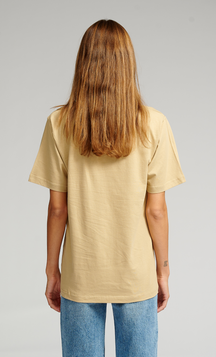 Oversized Tee - Beige