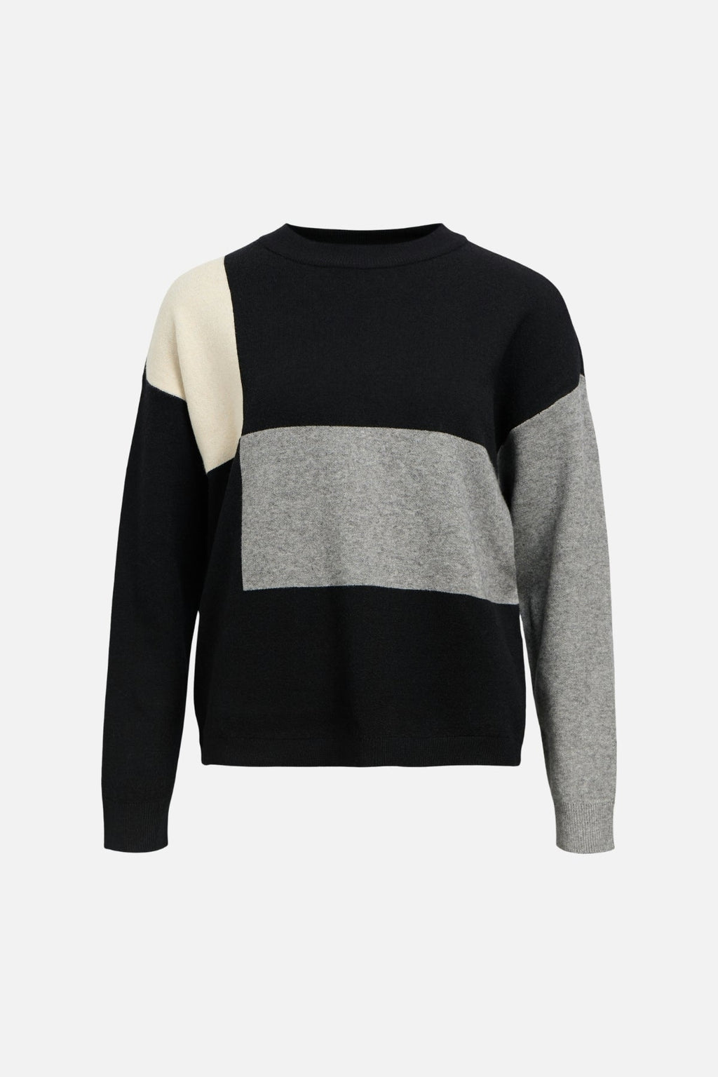 Ray Knit Pullover - Svart Sandshell