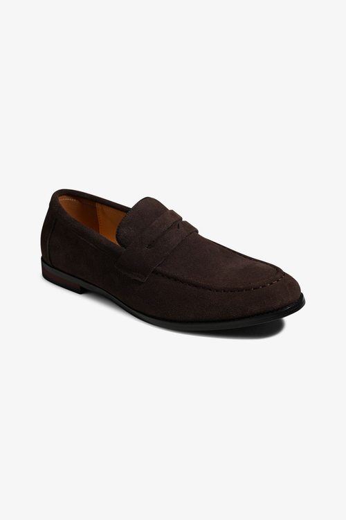 Loafers Mocka - Mörkbrun