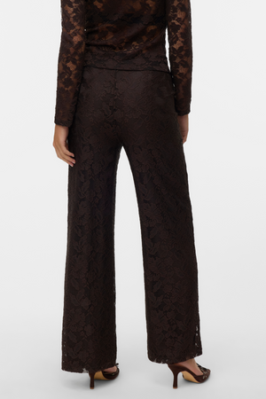 Neline Wide Pant - Chokladtårta