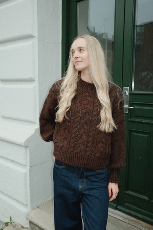 Emma Cable Knit - Choklad