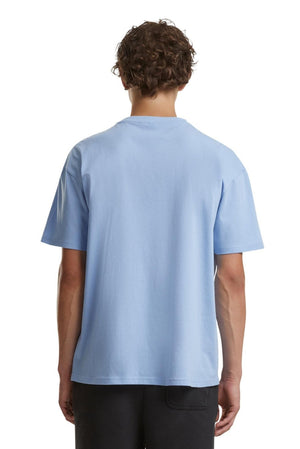 Heavy Oversized T-shirt - Puderblå