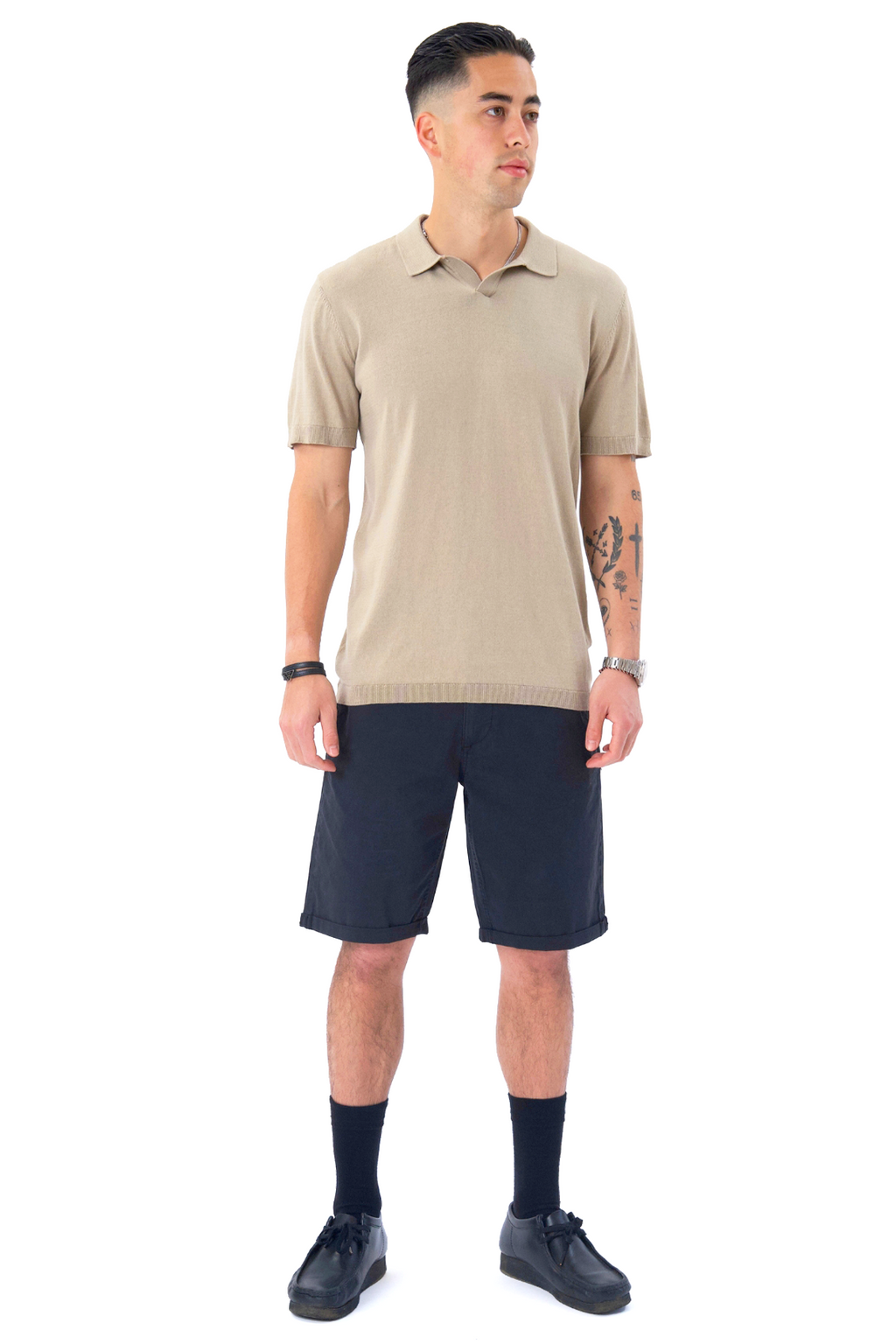 Chino Shorts - Svart