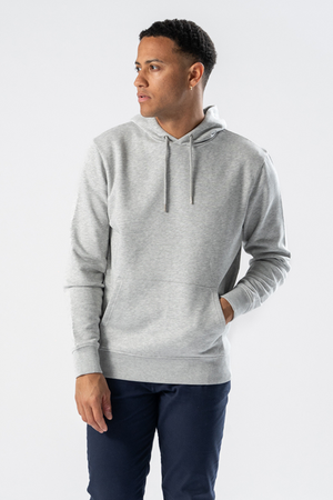 Sweatshirt Hoodie - Asktgrå