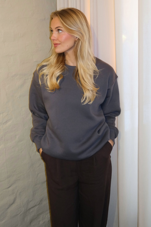 Alina Sweatshirt - Mörkgrå