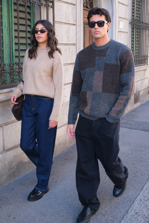 Alexander Stickad Tröja - Brun