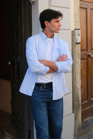 Relaxed Fit Jeans - Mörkblå Denim