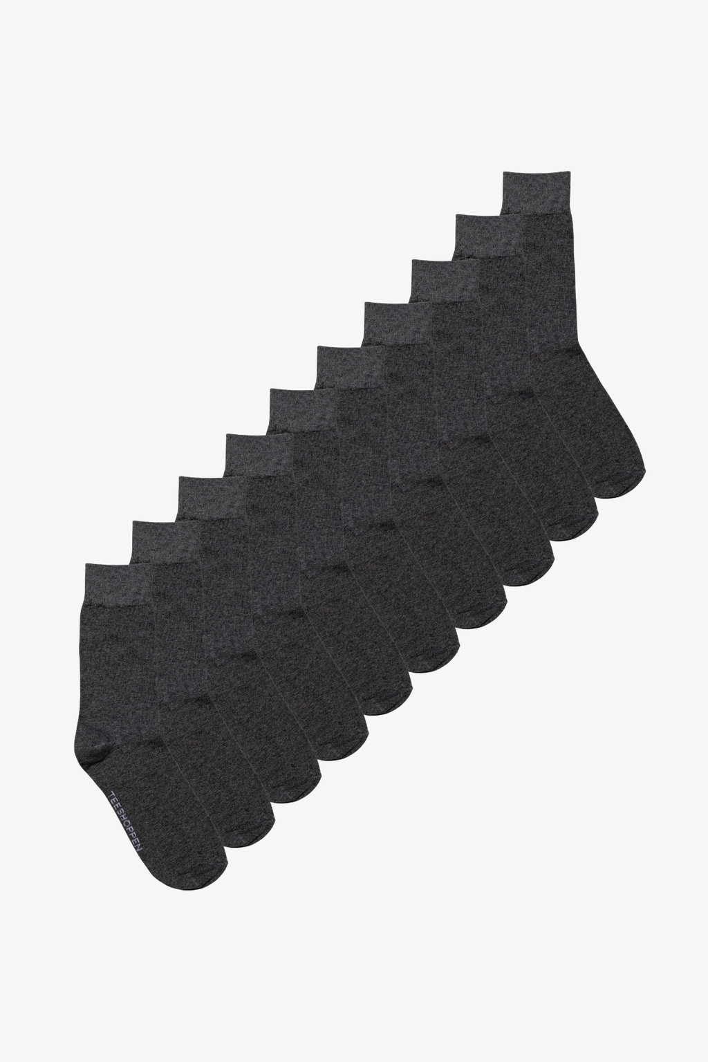 Performance Strumpor 10-Pack - Gråmelerad