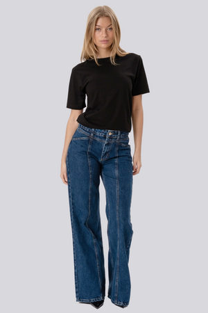 Kyla Jeans - Mellanblå