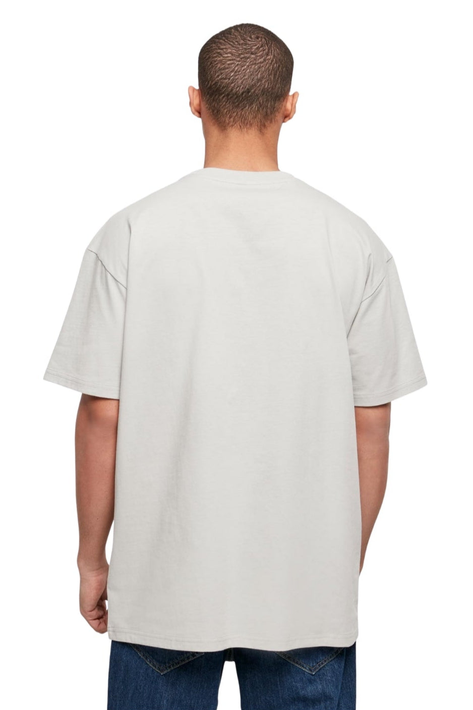 Heavy Oversized T-shirt - Ljus Asfalt