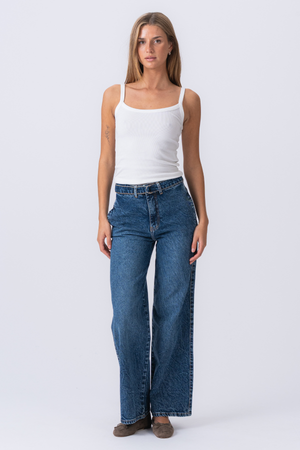 Amalia Jeans - Mellanblå