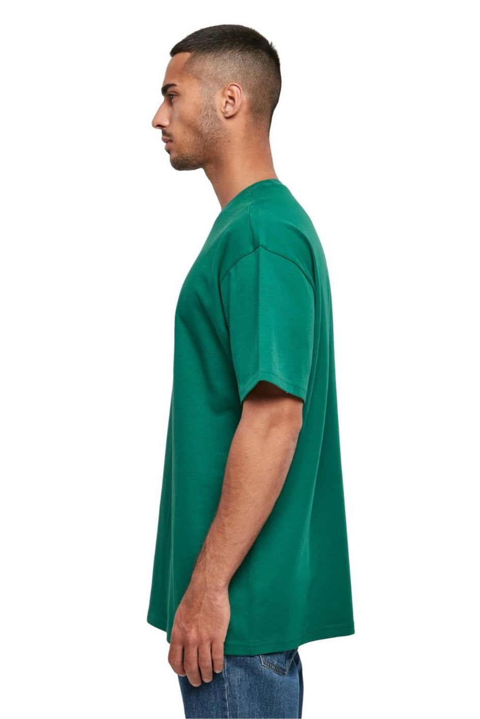 Heavy Oversized T-shirt - Grön