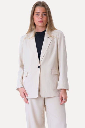 Oversized Kavaj - Beige