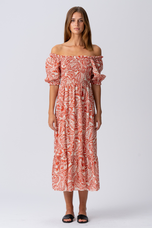 Lia Klänning - Röd