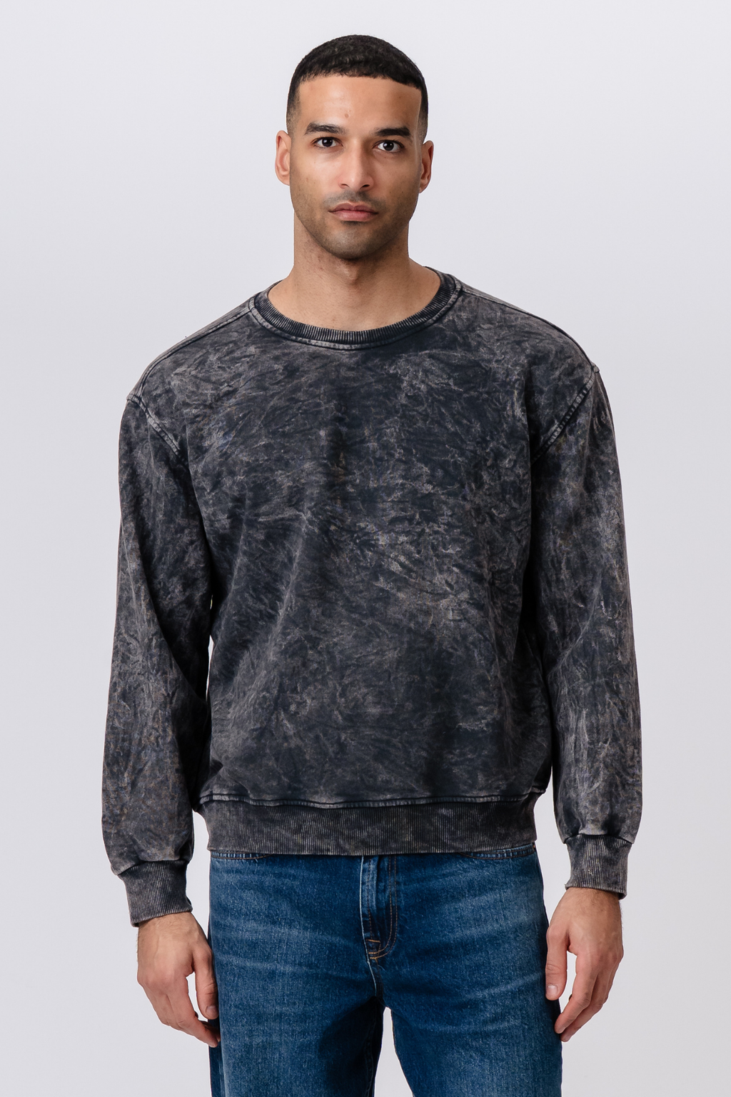 Lucas Sweatshirt - Mörkgrå