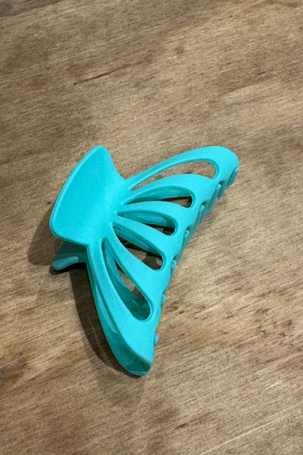 Ihålig Hårklämma - Grön