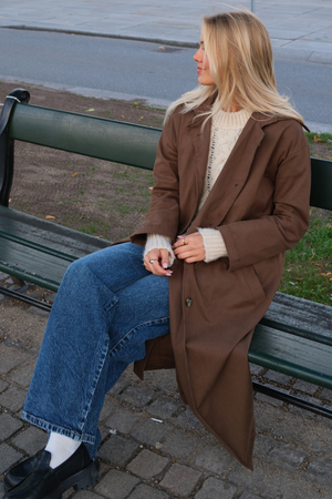 Carla Trenchcoat - Brun