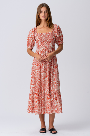 Lia Klänning - Röd