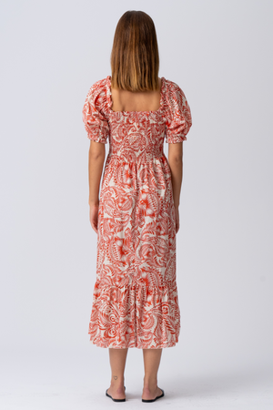 Lia Klänning - Röd