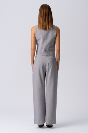 Natalie Väst och Byxor (Ljusgrå) - Paketerbjudanden