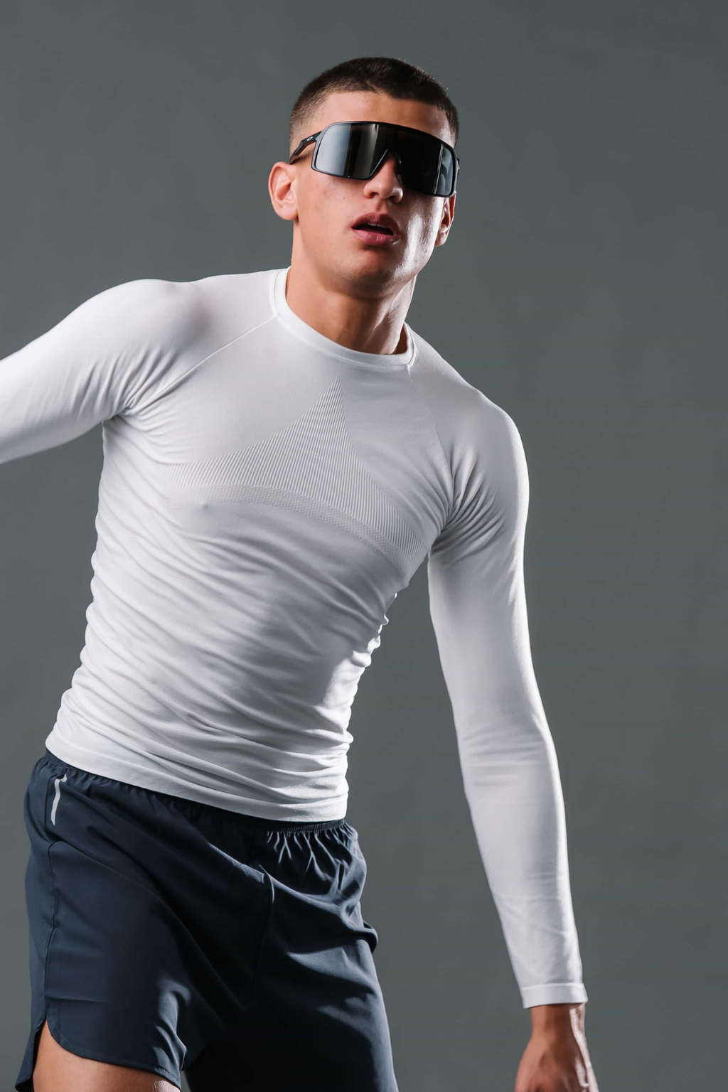 Prime Långärmad T-shirt - Vit