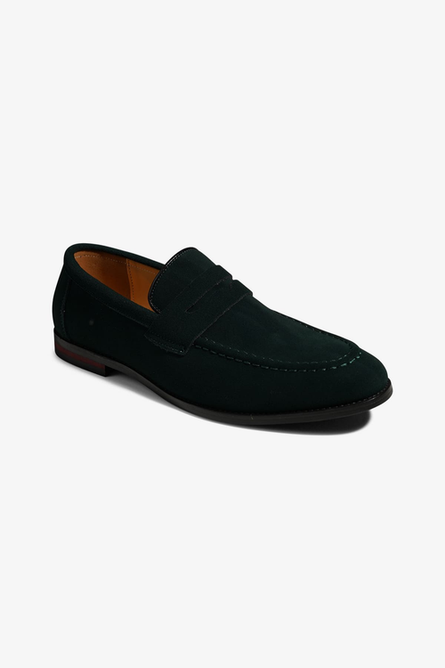 Loafers Mocka - Grön