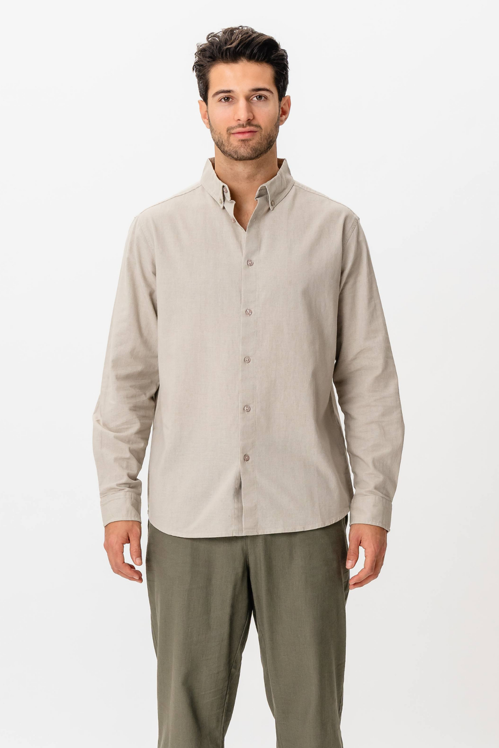Linne Shirt - Sand