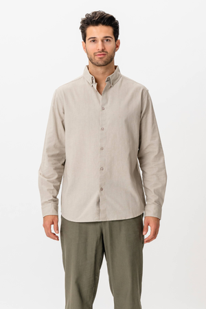 Linne Shirt - Sand