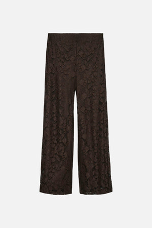 Neline Wide Pant - Chokladtårta