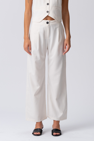 Natalie Väst och Byxor (Ljusbeige) - Paketerbjudanden