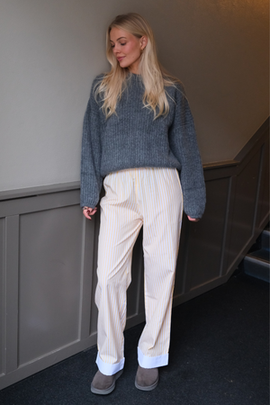 Layla Randiga Pants - Gul