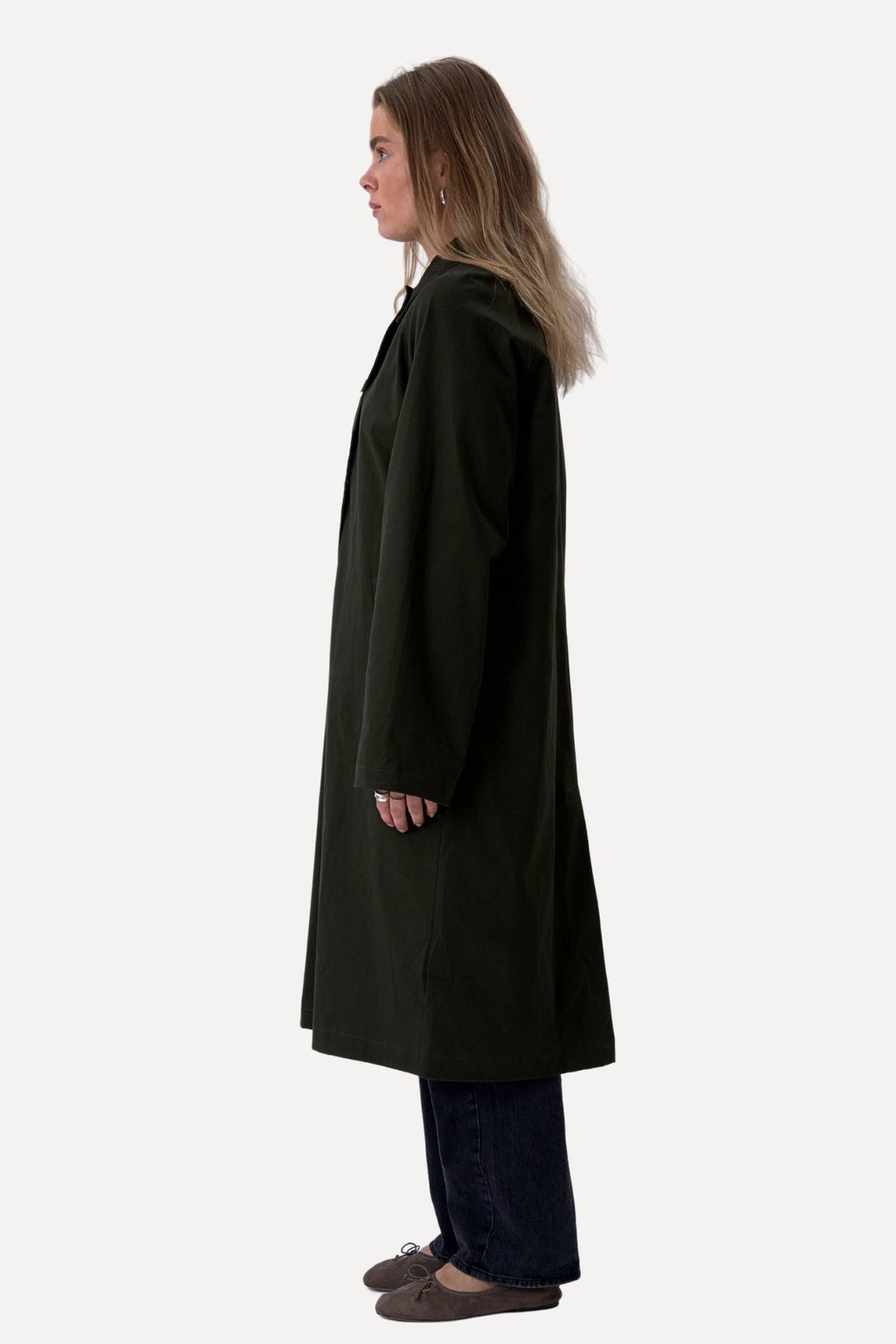 Livia Trenchcoat - Olivgrön