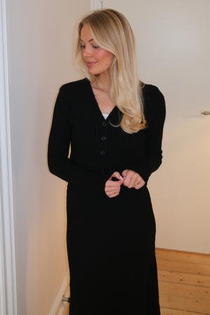 Nova Blouse Knit - Svart