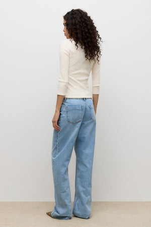 Verde Boatneck Top - Birch