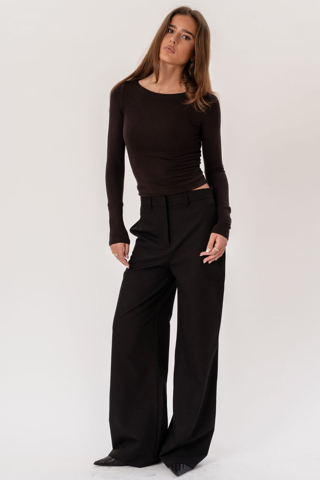 Cassandra Blus - Brun