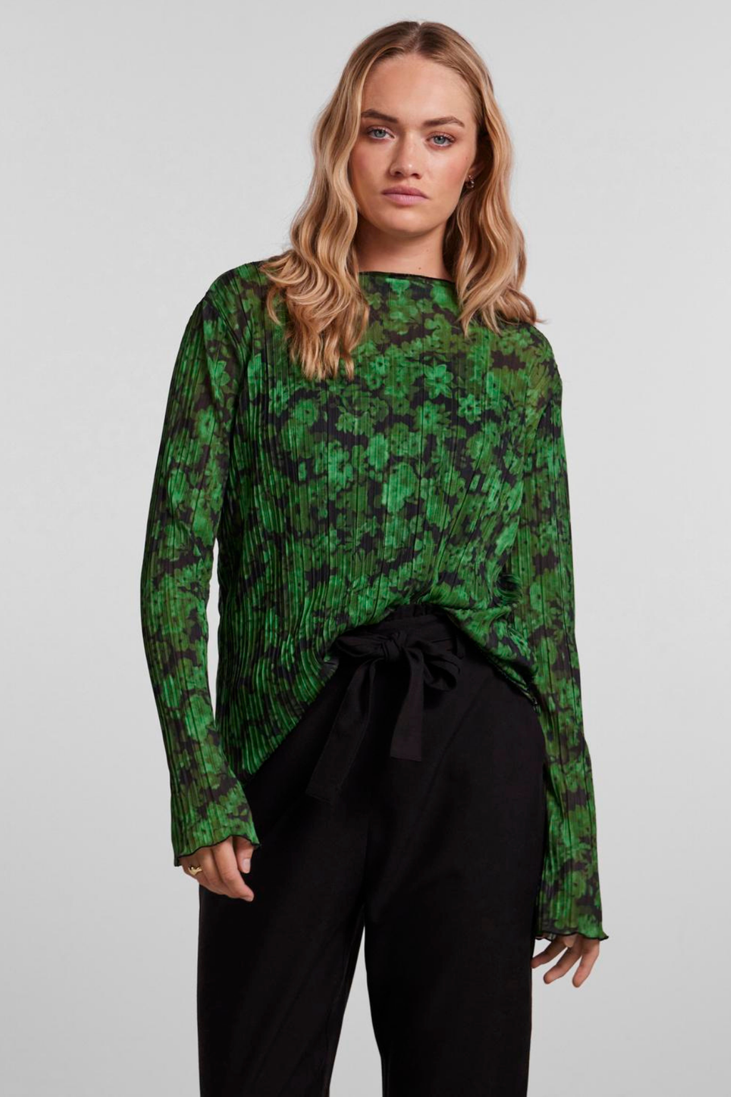 Noabelle Blus - Irish Green