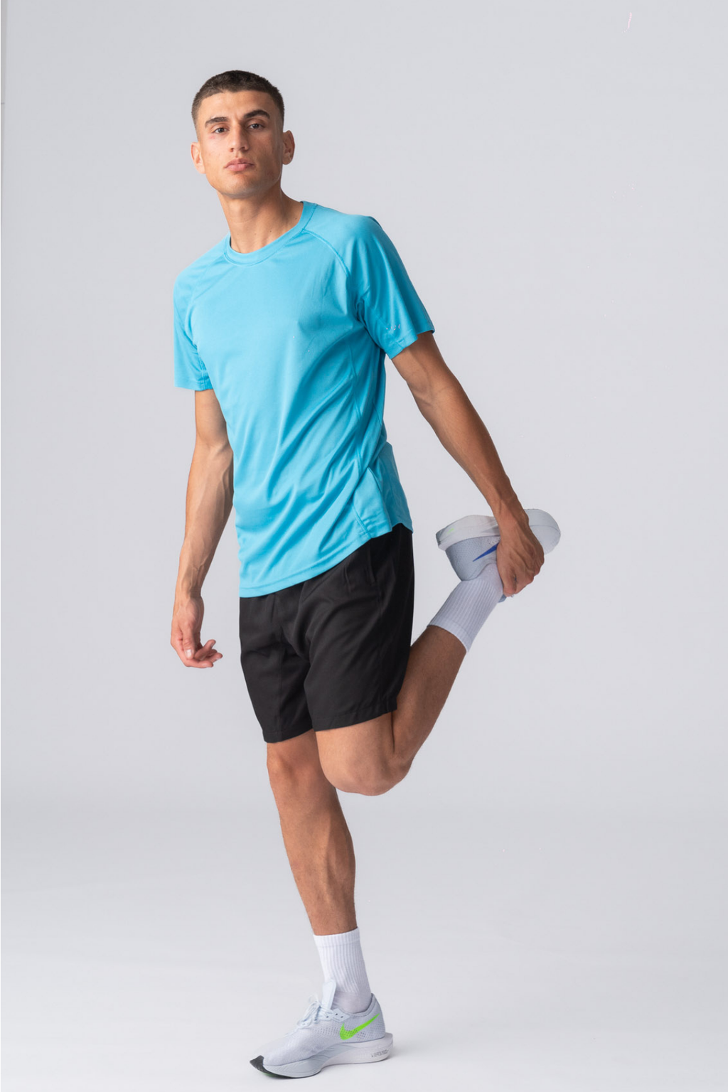 Gym Tee - Turkosblå