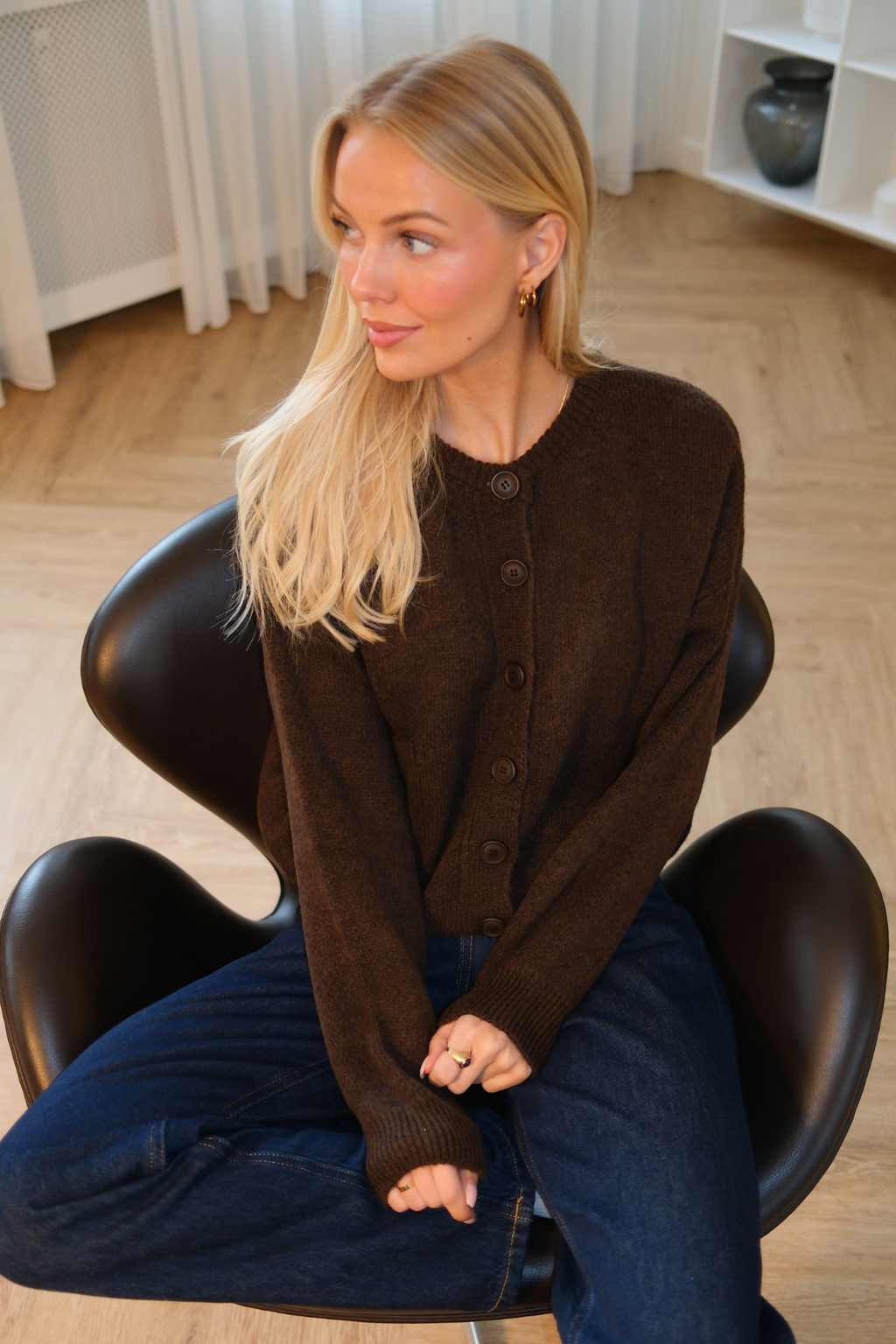 Angelique Cardigan - Brun