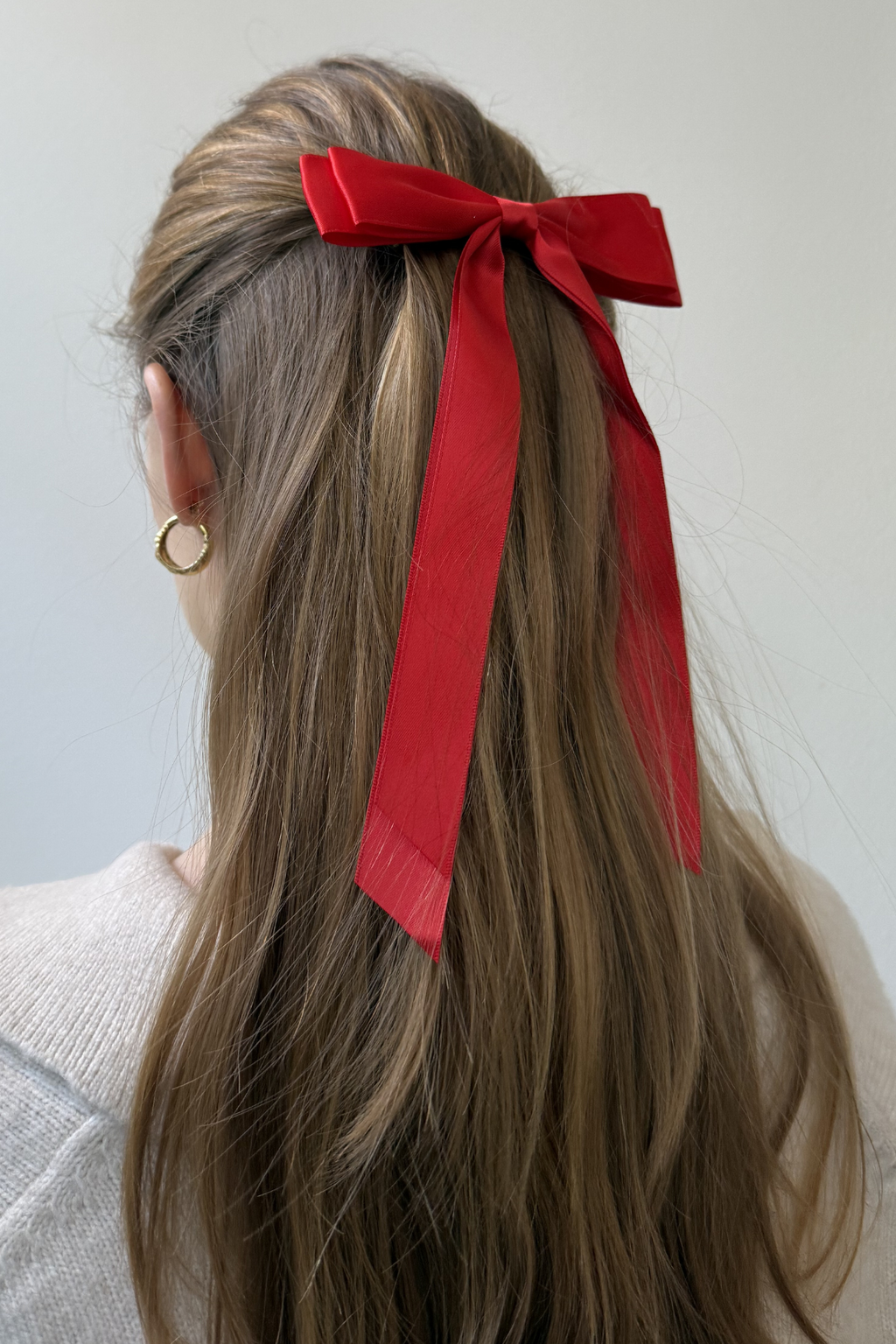 Bow Clip - Röd