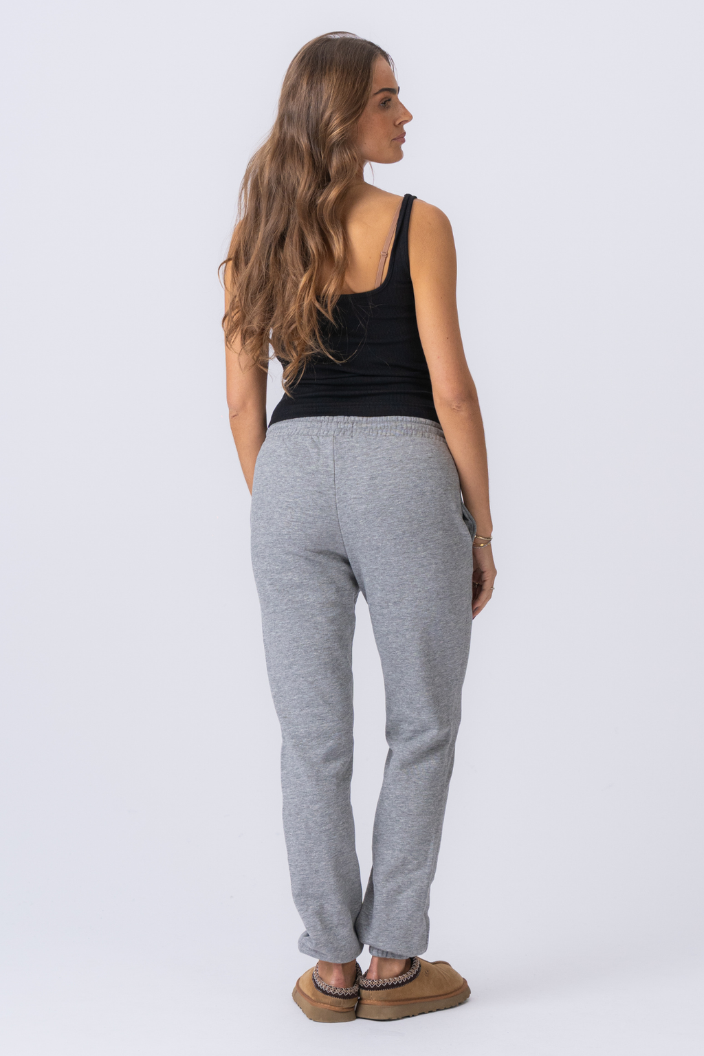 Chloe Short Square Top - Svart